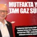 MUTFAKTA YANGIN TAM GAZ SÜRÜYOR