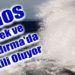 Lodos Erdek ve Bandırma’da Etkili Oluyor