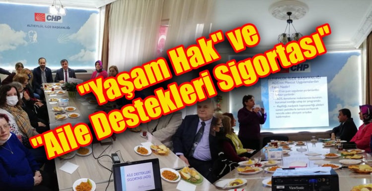 Cumhuriyet Halk Partisi Altıeylül Kadın Kolları, Altıeylül İlçesinde Mülki Amirlik Görevlerini Yürüten Kadın Muhtarlarla Buluştu