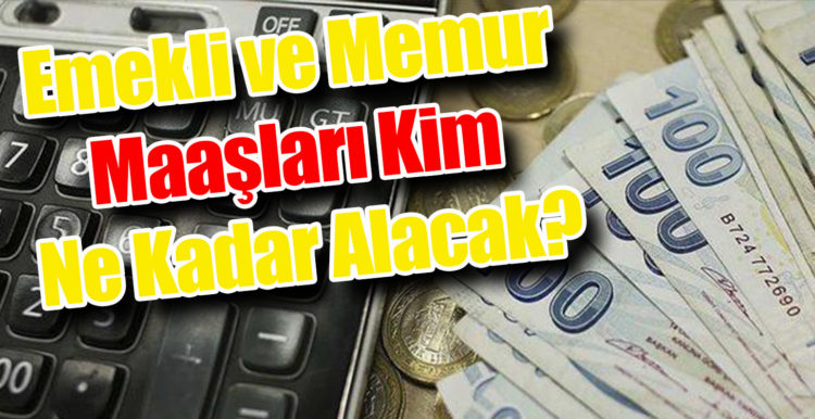 Emekli ve memur maaşlarıyla ilgili son dakika gelişmesi! Kim ne kadar alacak?