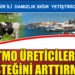 2022 YILININ DAHA ZOR BİR YIL OLMAMASI İÇİN TMO ÜRETİCİLERE DESTEĞİNİ ARTTIRMALI
