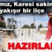 KARESİ’DE YOL ÇALIŞMALARI HIZLANDI
