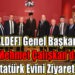 (BALDEF) Genel Başkanı  Dr. Mehmet Çalışkan’dan Atatürk Evini Ziyaret