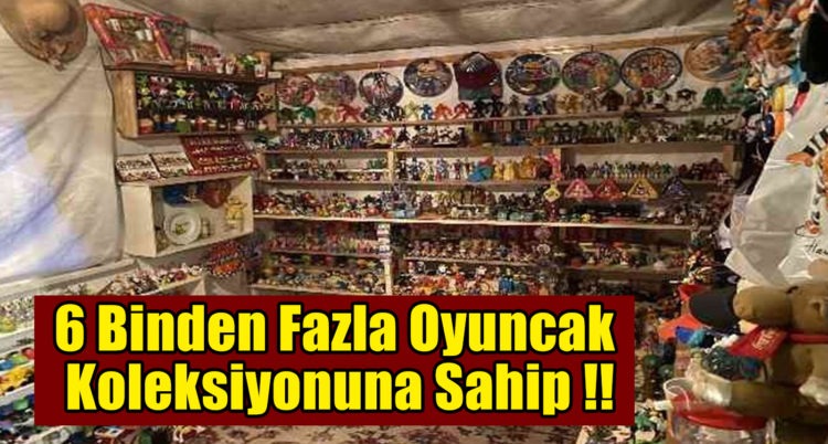 6 Binden Fazla Oyuncak Koleksiyonuna Sahip !!