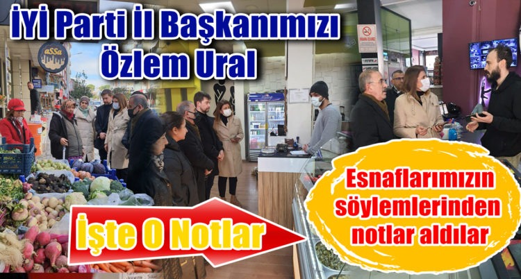Esnaflarımızın Söylemlerinden  Notlar Aldılar İşte O Notlar !!!