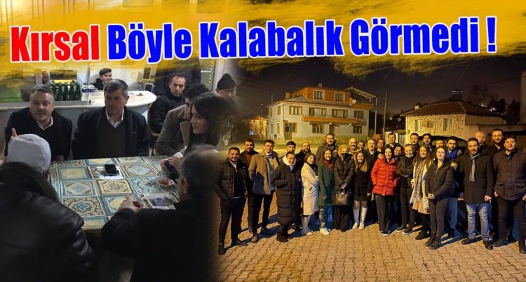 Kırsal Böyle Kalabalık Görmedi