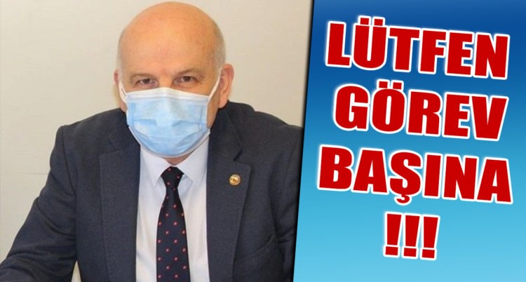 LÜTFEN, GÖREV BAŞINA…
