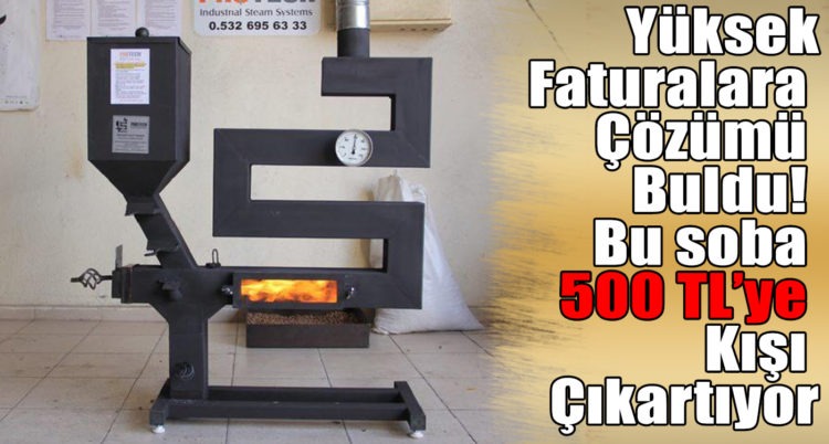 Yüksek Faturalara Çözümü Buldu! Bu Soba 500 TL’ye Kışı Çıkartıyor…