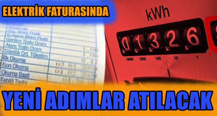 Elektrik faturasıyla ilgili flaş adım