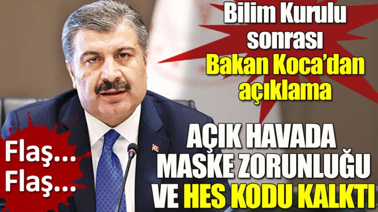 Bakan Koca açıkladı: