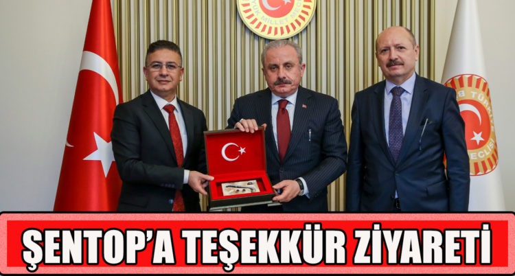 Balıkesir Milletvekili Adil Çelik ve BAÜN Rektörü Prof. Dr. İlter Kuş’tan, TBMM Başkanı Prof. Dr. Mustafa Şentop’a Teşekkür Ziyareti