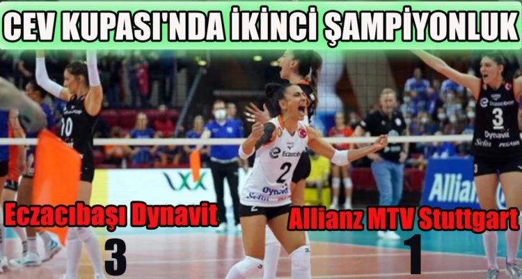 CEV Kupası’nda şampiyon Eczacıbaşı Dynavit