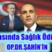 CHP’li Şahin’in Haberi Basında Sağlık Ödülüne Layık Görüldü!