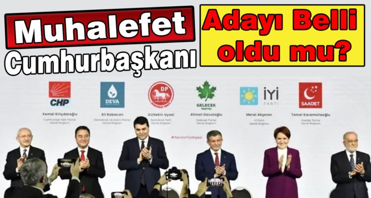 Muhalefet Cumhurbaşkanı adayı belli oldu mu?