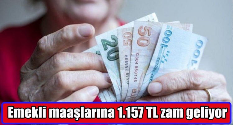 Bu sabah resmen açıklandı! Emekli maaşlarına 1.157 TL zam geliyor: