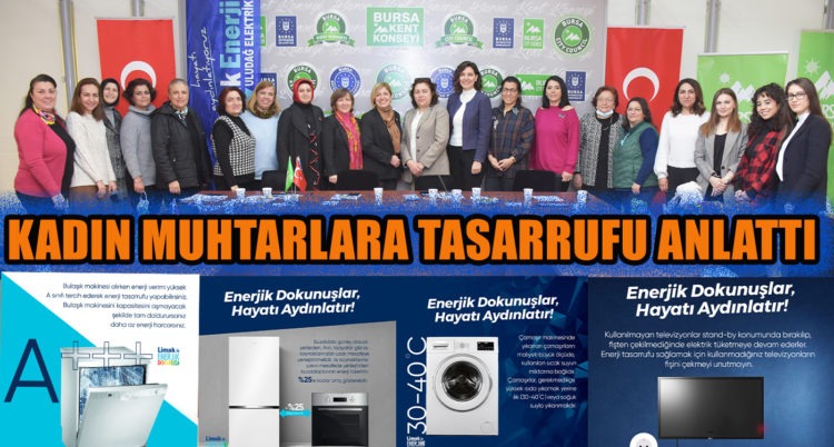 KADIN MUHTARLARA TASARRUFU ANLATTI