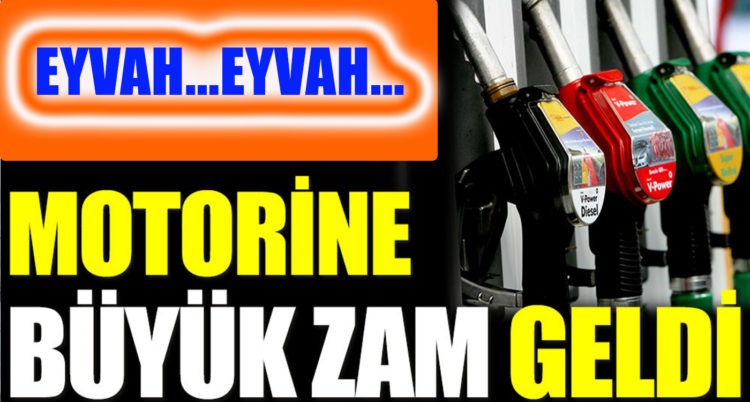 Motorine büyük ZAM…