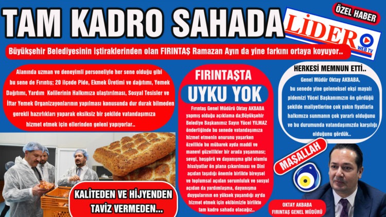 FIRINTAŞ TAM KADRO SAHADA!