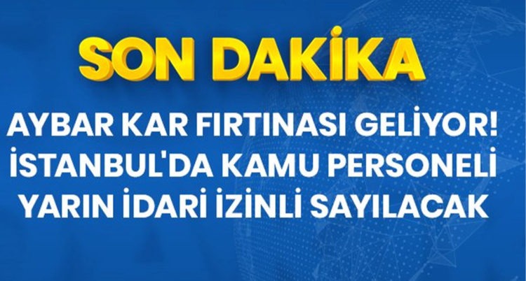 Kamu personeli yarın idari izinli sayılacak