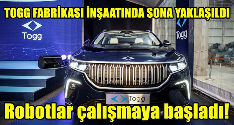 SON DAKİKA | Yerli otomobil Togg hedefe adım adım! Heyecanlandıran video: Robotlar çalışmaya başladı!