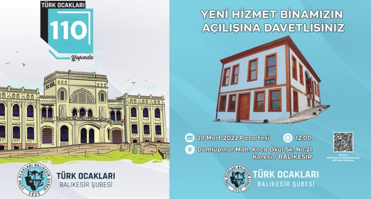 TÜRK OCAKLARI 110 YAŞINDA;