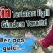 Zeytin tarlaları ilgili karar gündem yarattı!