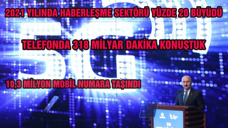 Ulaştırma ve Altyapı Bakanı Adil Karaismailoğlu, Bilgi Teknolojileri ve İletişim Kurumu Tarafından Hazırlanan “Türkiye Elektronik Haberleşme Sektörü Raporu’nu” Değerlendirdi