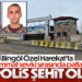 Bingöl’de Özel Harekat Şube Müdürlüğü’nde Patlama