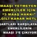Şartları karşılayan emeklilerin maaşı 3’e çıkıyor!