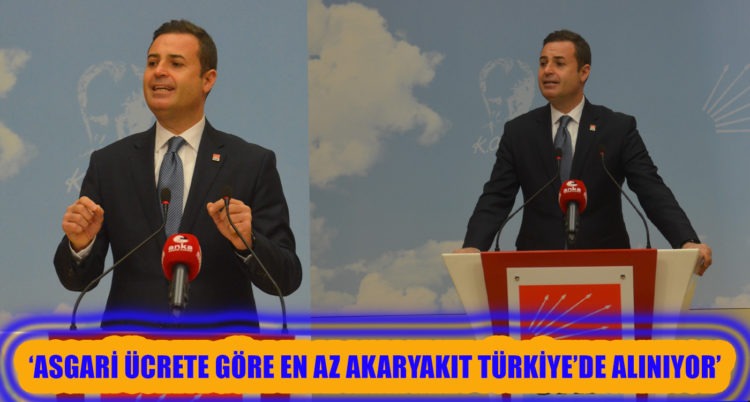 ‘ASGARİ ÜCRETE GÖRE EN AZ AKARYAKIT TÜRKİYE’DE ALINIYOR’