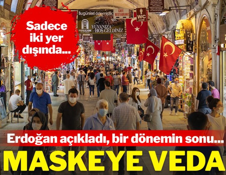 Kapalı Mekanlarda Maske Zorunluluğu Kaldırıldı! İki yer hariç…