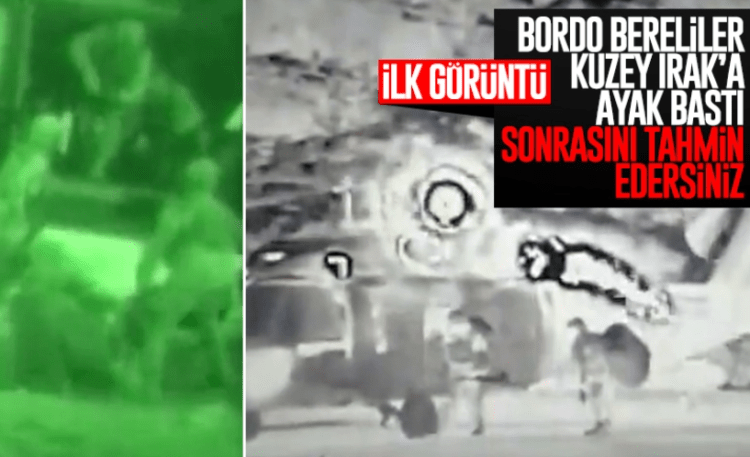 SON DAKİKA: Pençe Kilit Operasyonu’ndan Görüntüler