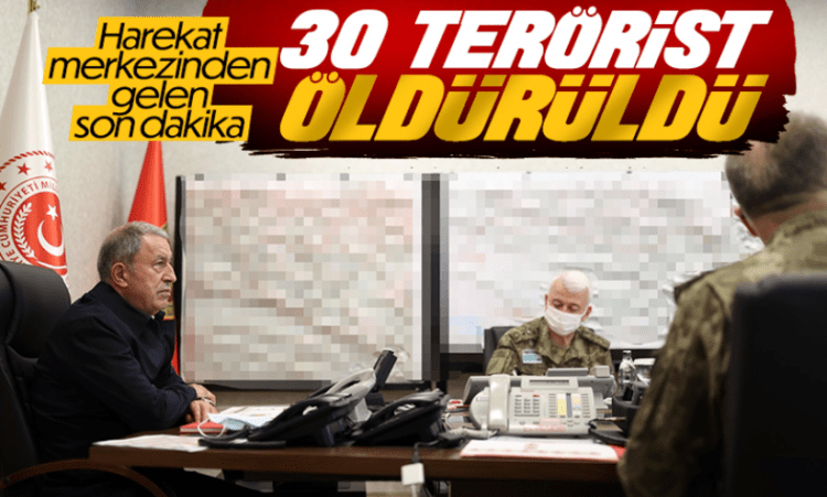 Pençe Kilit Operasyonu’nda Öldürülen Terörist Sayısı 30 Oldu