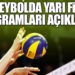 Voleybol liglerinde yarı final programları belli oldu