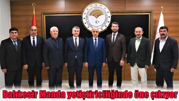 “Balıkesir Manda yetiştiriciliğinde öne çıkıyor”