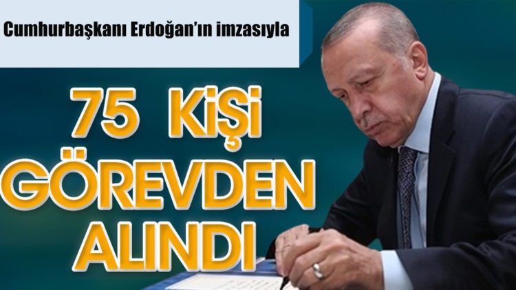 Cumhurbaşkanı Erdoğan’ın imzasıyla
