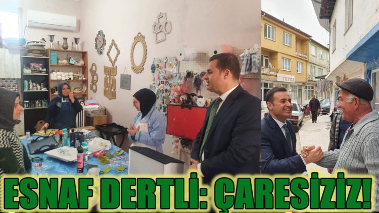 ‘İŞÇİ ÇALIŞTIRAMIYORUM, AİLECE ÇALIŞIYORUZ!‘ELEKTRİĞİM KESİK, SUYUM KESİK’