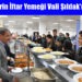 Öğrencilerin İftar Yemeği Vali Şıldak’ın Elinden