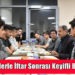Öğrencilerle İftar Sonrası Keyifli Bir Sohbet
