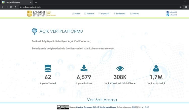 BBB’nin Açık Veri Portalı’nı 1.7 Milyon Kişi Ziyaret Etti