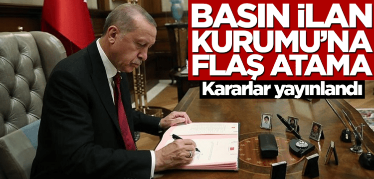Basın İlan Kurumu’na flaş atama
