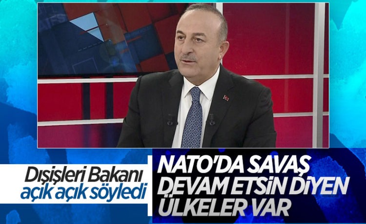 Mevlüt Çavuşoğlu’ndan dikkat çeken savaş yorumu