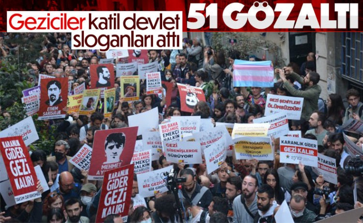 51 Gözaltı! Gezi Eylemlerinde ‘Katil Devlet’ Sloganları