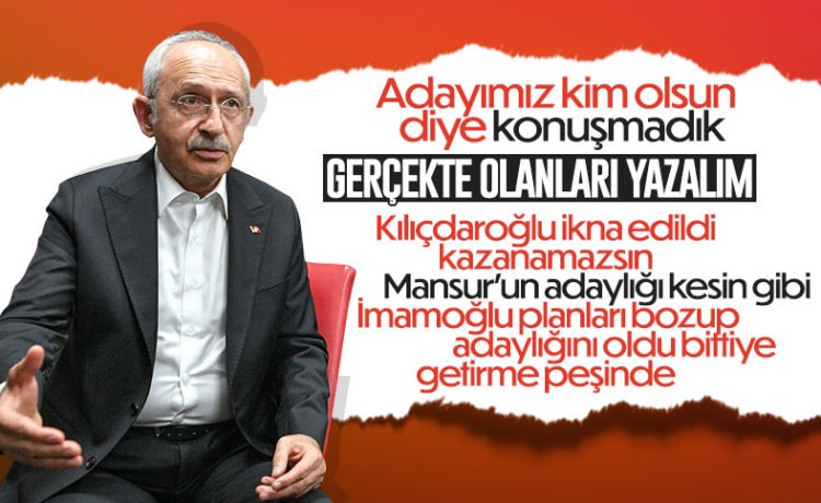 Aday Kim Olsun Diye Daha Konuşmadık
