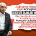 Aday Kim Olsun Diye Daha Konuşmadık