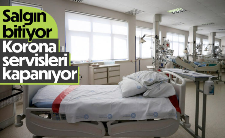 Yoğun bakım servisleri boşaldı, sağlık çalışanları rahatladı