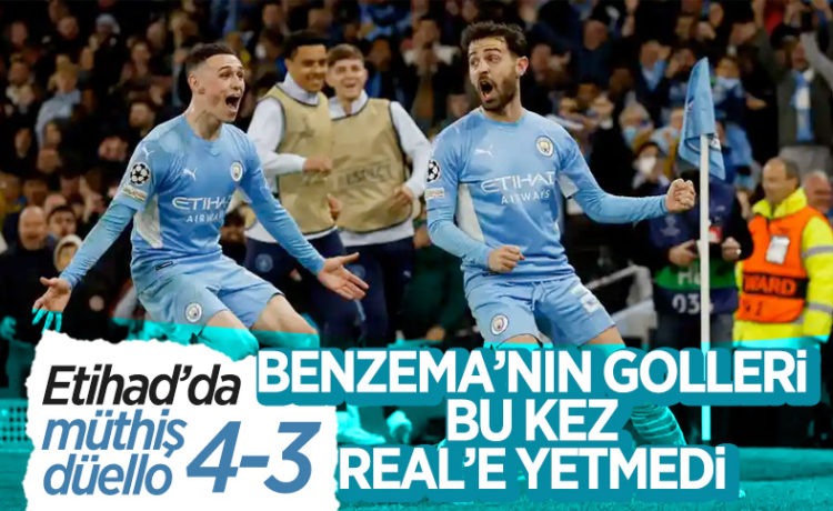Manchester City – Real Madrid Maçında Gol Düellosu