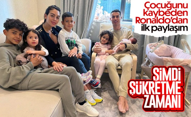 Oğlunu Kaybeden Ronaldo’dan İlk Paylaşım