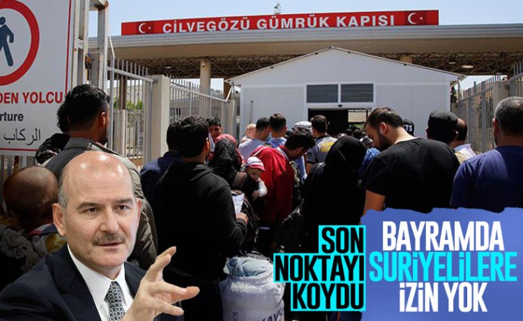 Suriyelilere Bayram İzni Yok