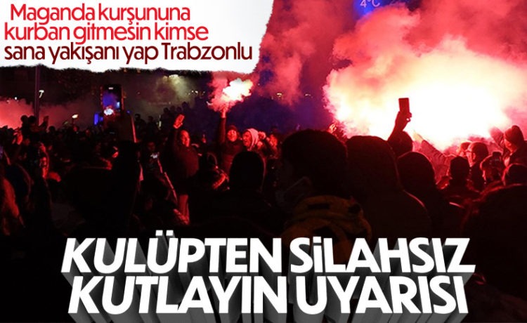 Trabzonspor’dan Taraftara Uyarı